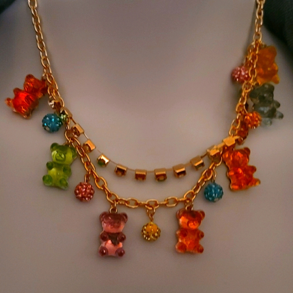 Betsey Johnson Gummi Bear Necklace